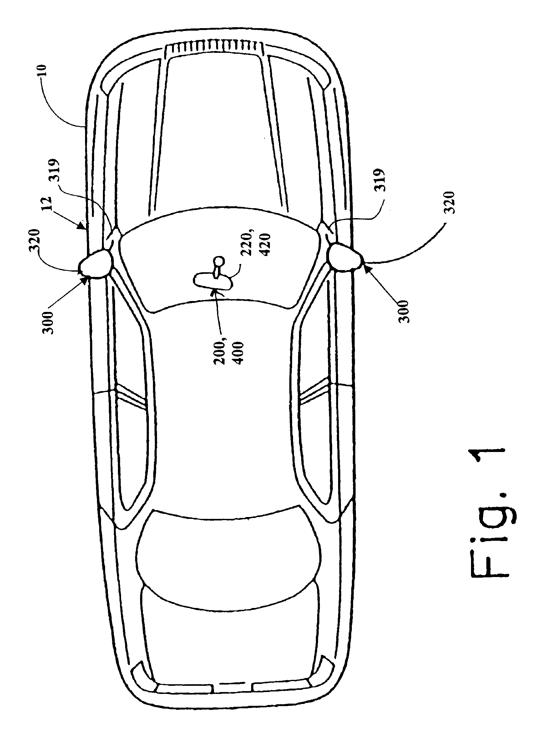 Vehicle mirror system with light conduiting member