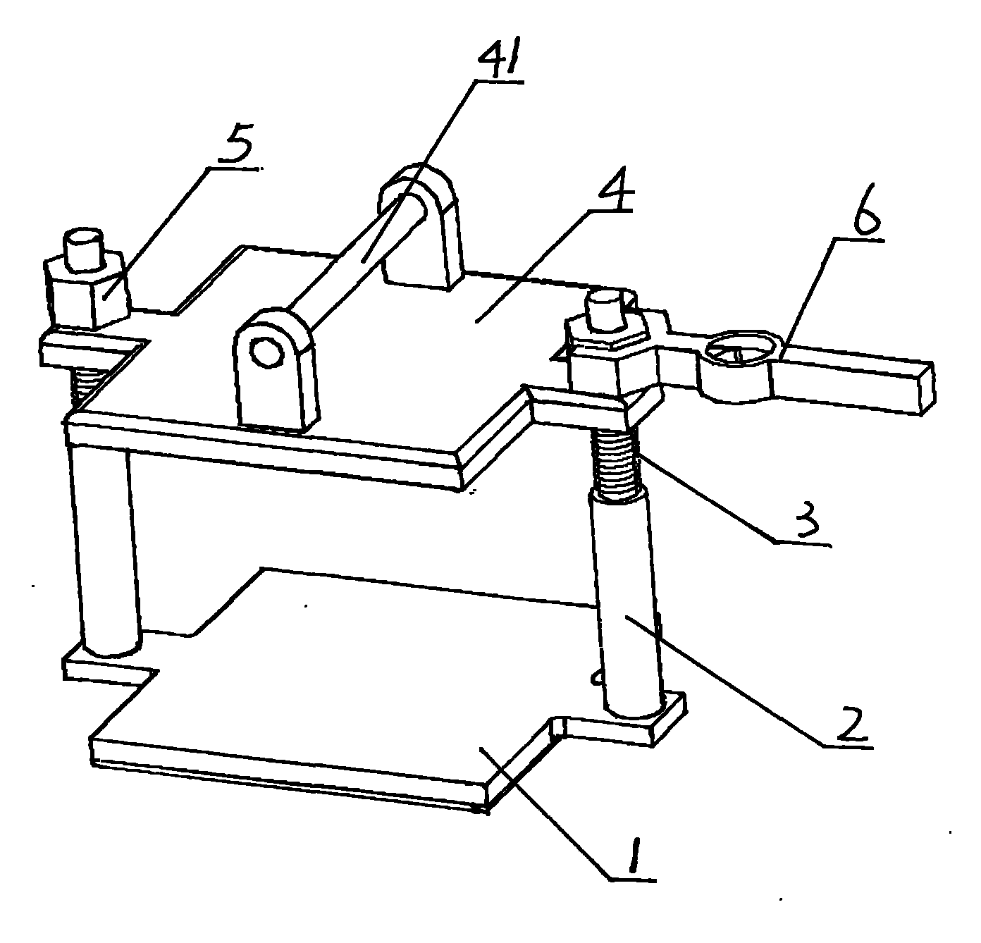 Silicon wafer pressure setting and applying clamp for plasma etcher