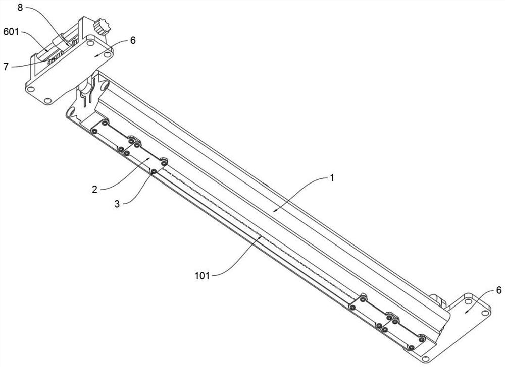 Extruder nozzle assembly based on melt-blown cloth preparation