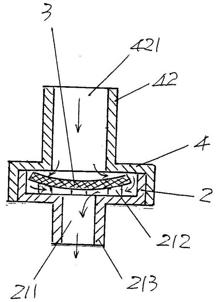 The structure of the pressure balance valve with built-in louvers in double-layer insulating glass