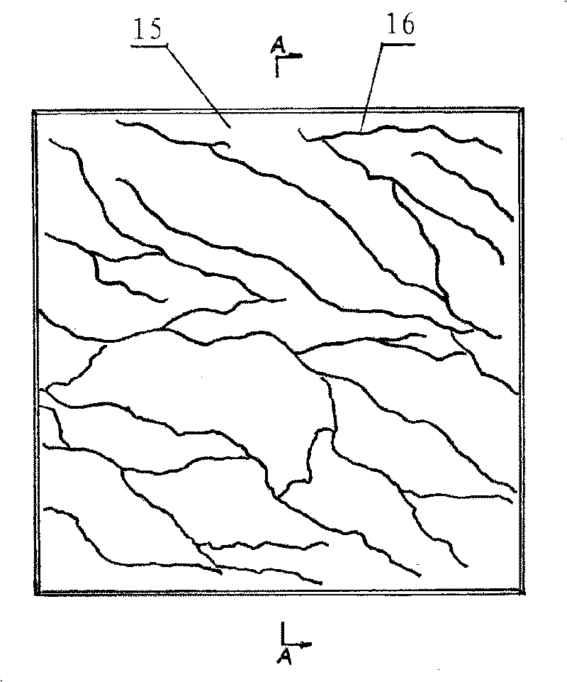 Vitrified tile weave fabric process