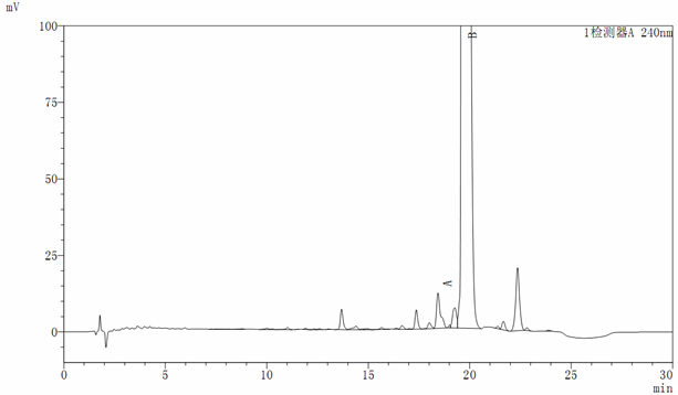 A preparation method of high-purity oritavancin key intermediate a82846b