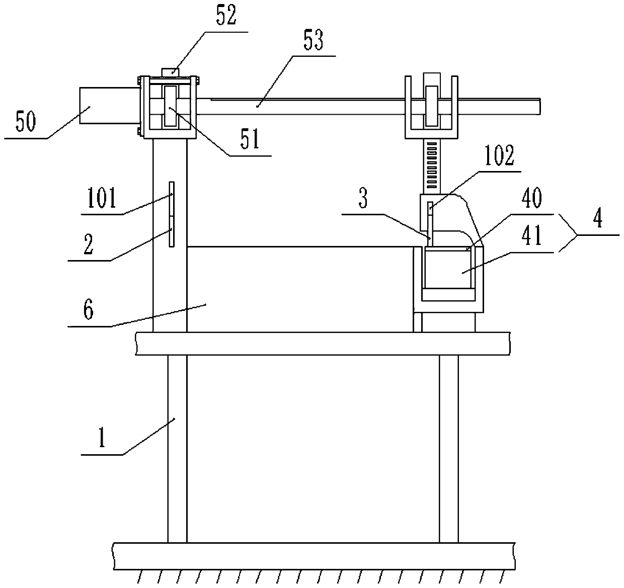 Firework paper tube winding machine