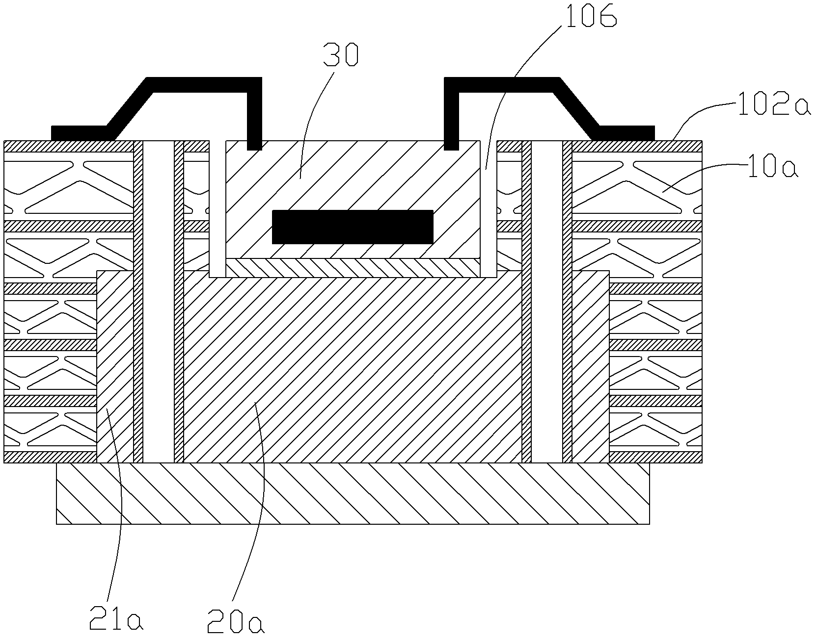 Embedded high-thermal conductive PCB and manufacturing method thereof
