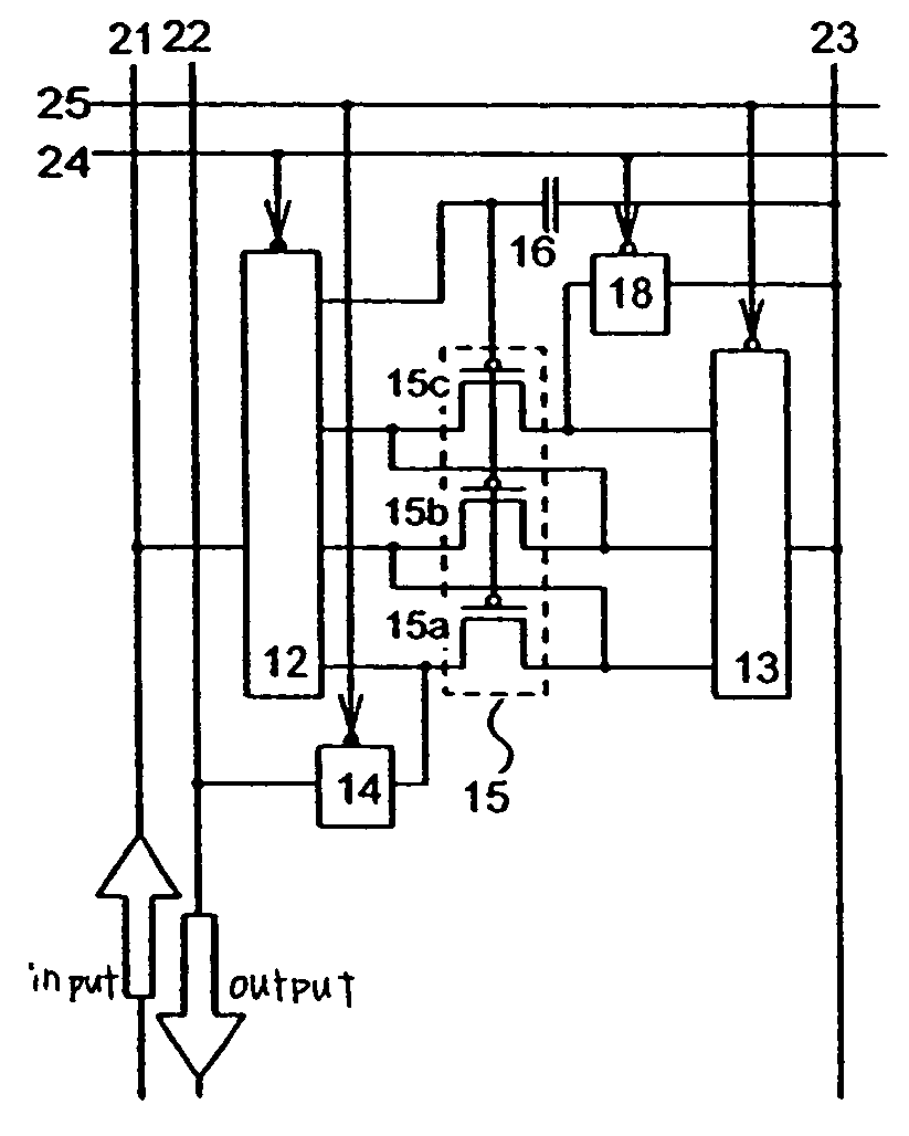 Electronic circuit, display device, and electronic apparatus