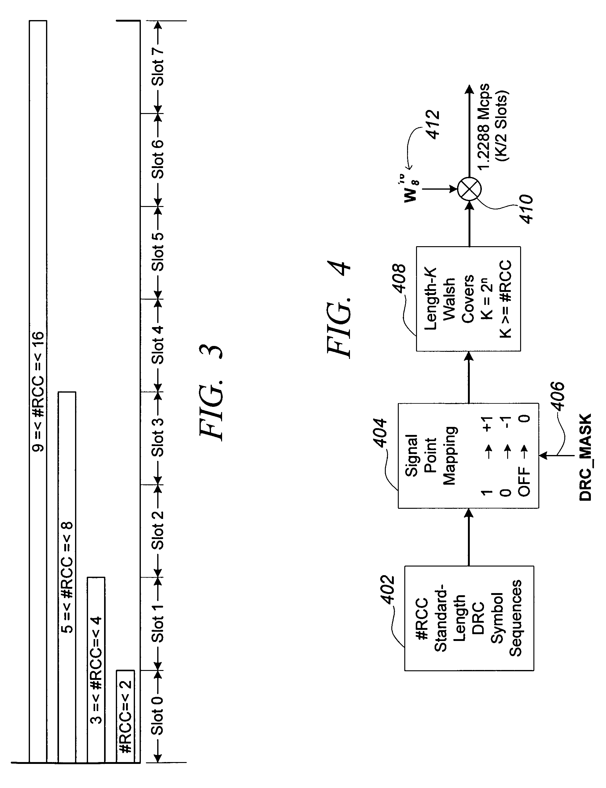 Reverse-link structure for a multi-carrier communication system