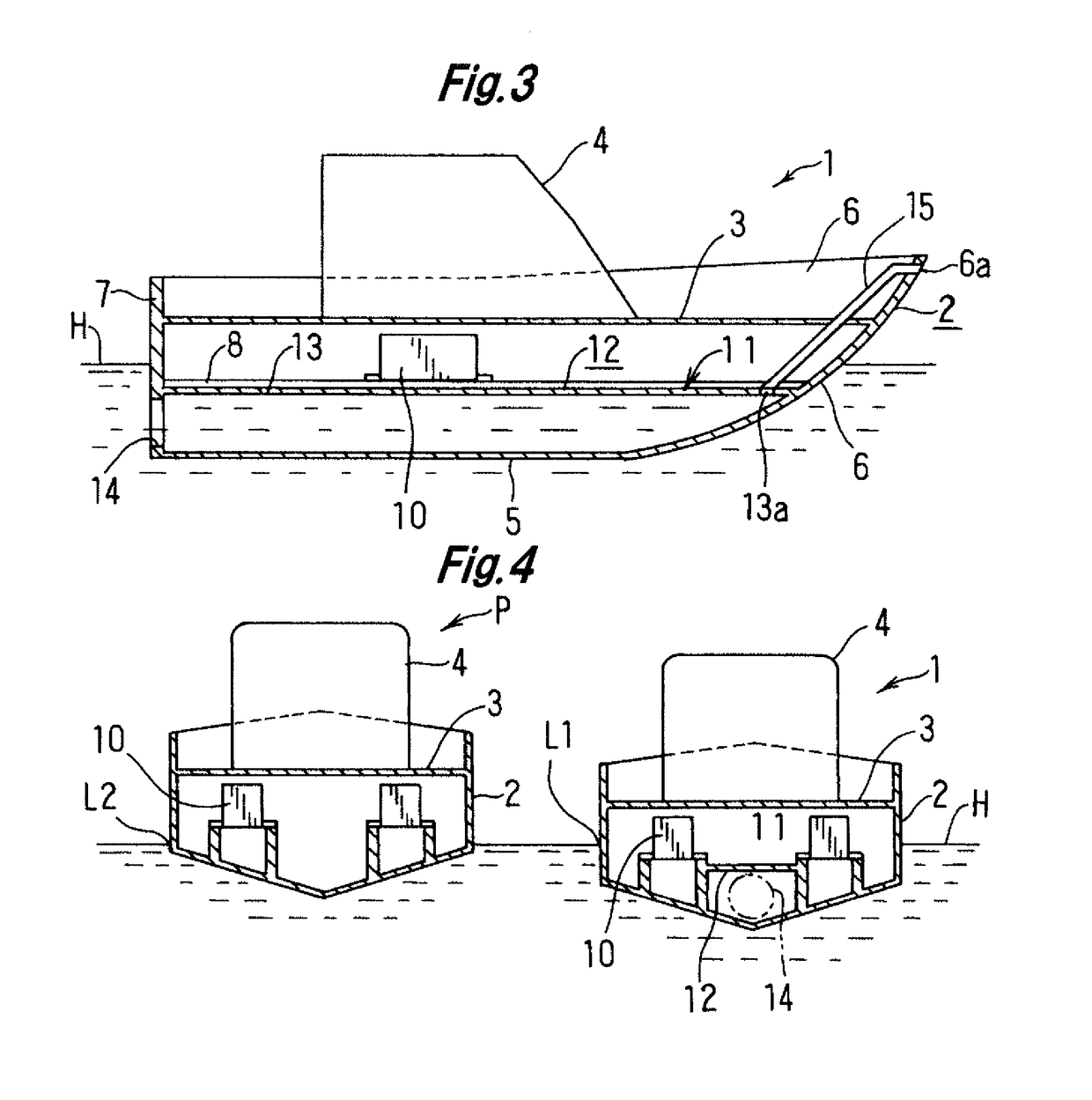Planing boat and method for manufacturing the same