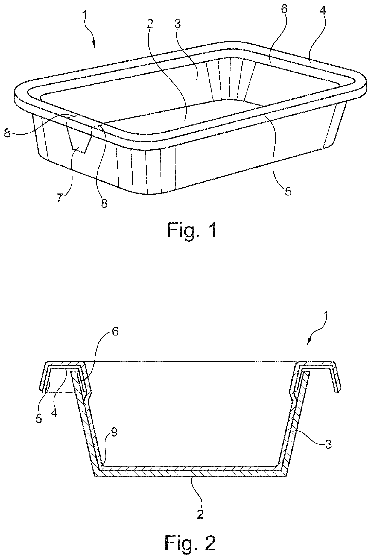 Packaging for modified atmosphere packaging and method