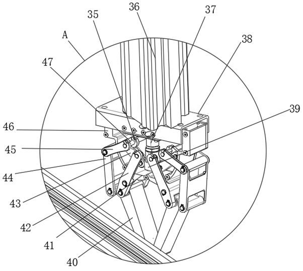 Garden plant miscellaneous leaf cleaning and incinerating device