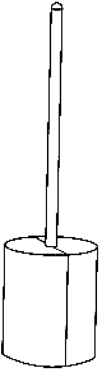 Swimming micro robot driven by both rotating magnetic field and magnetic gradient, and driving device and method thereof