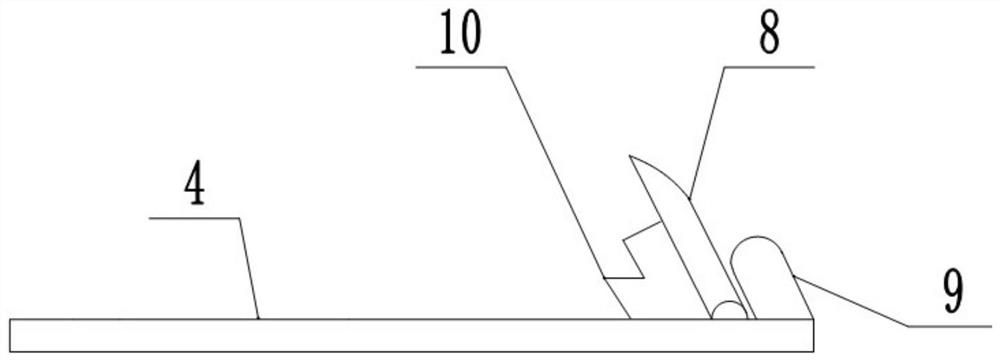 An automobile bumper fixing device