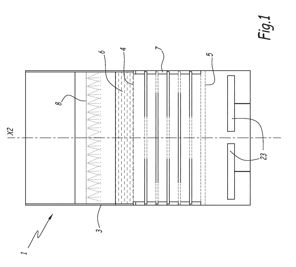 Device and method for extracting soluble substances dissolved in an aqueous solution