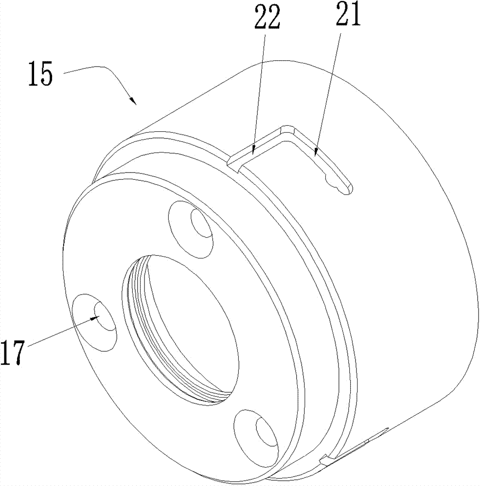 Anti-looseness type nut screw mechanism and electric connector using same