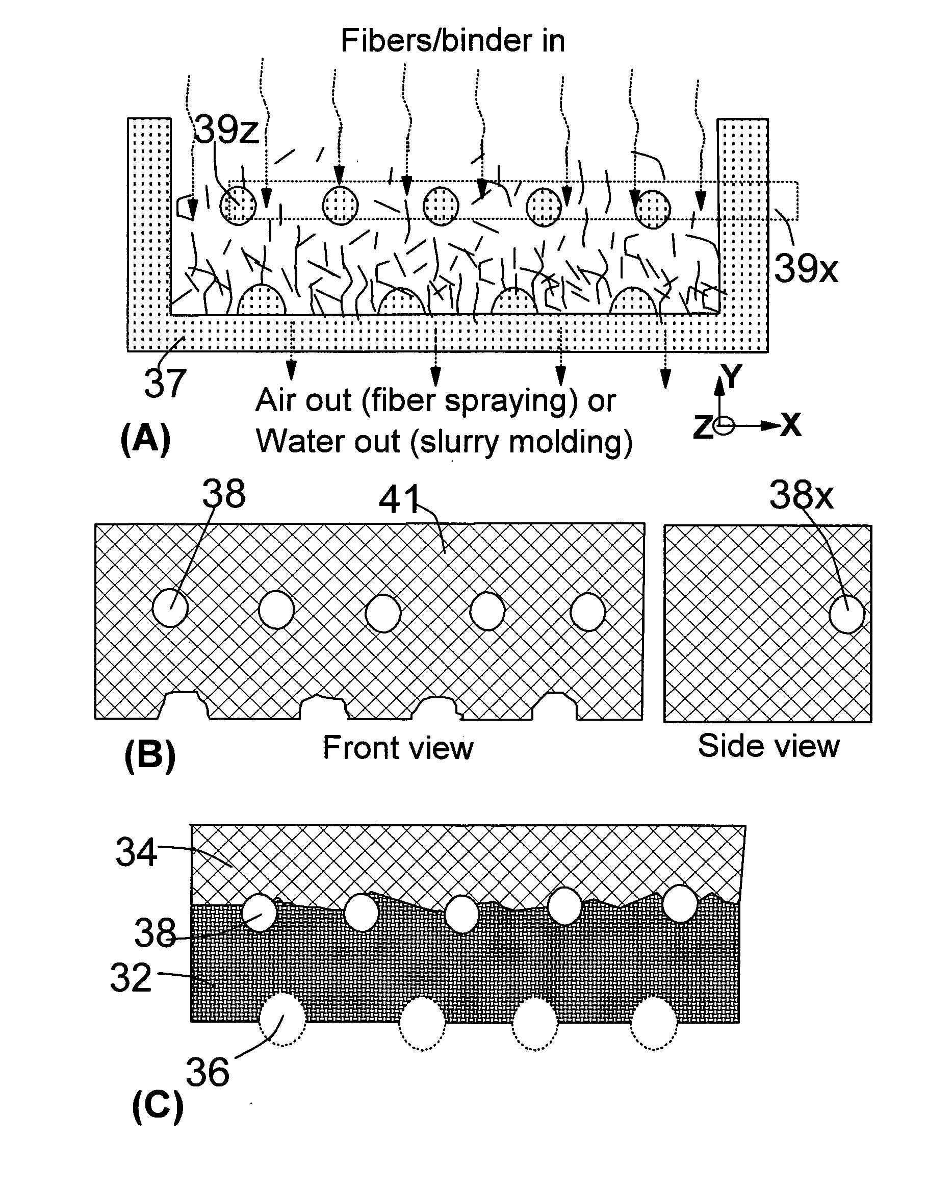 Method of manufacturing integrated bipolar plate/diffuser components for proton exchange membrane fuel cells