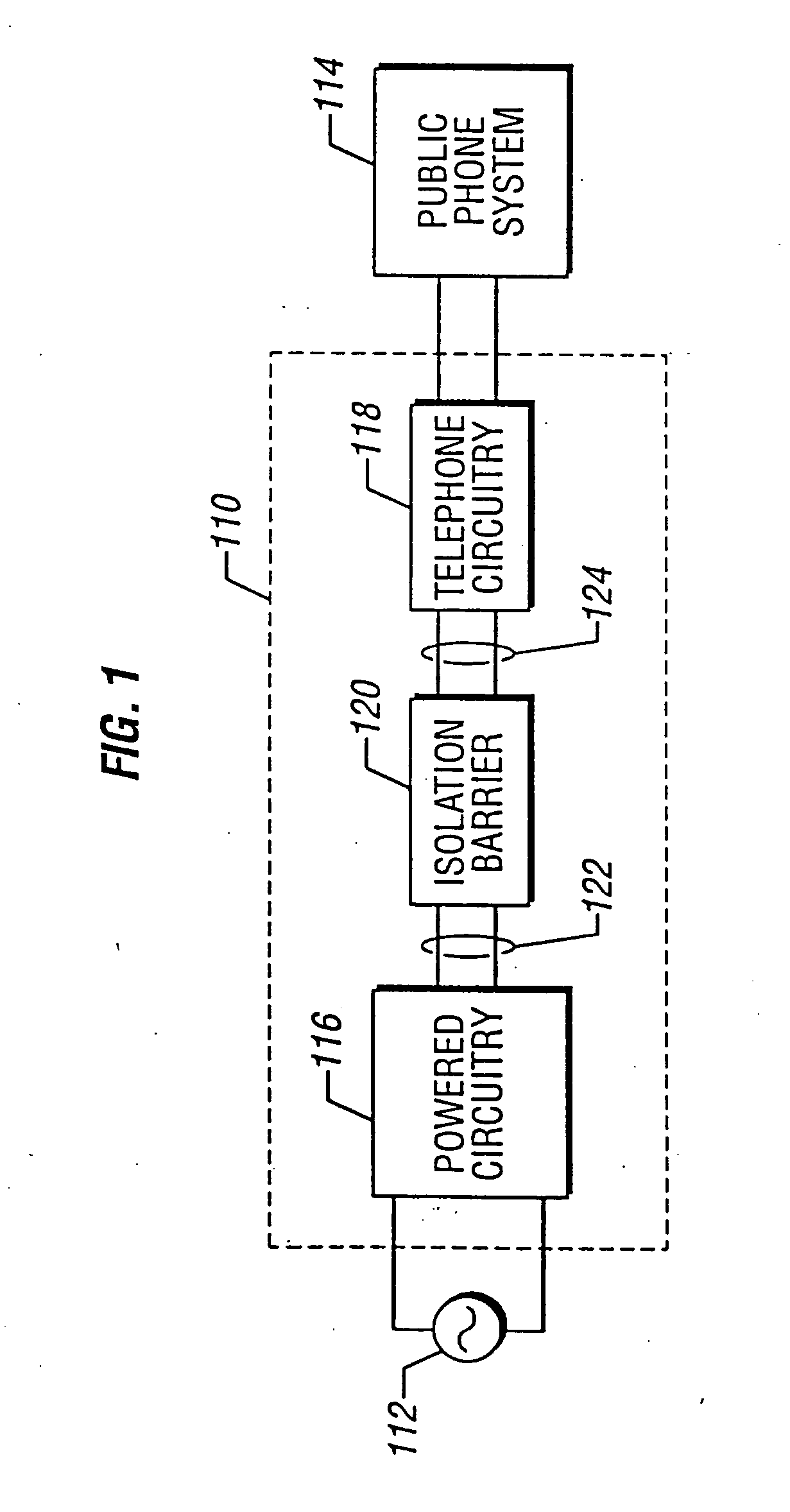 Direct digital access arrangement circuitry and method for connecting DSL circuitry to phone lines