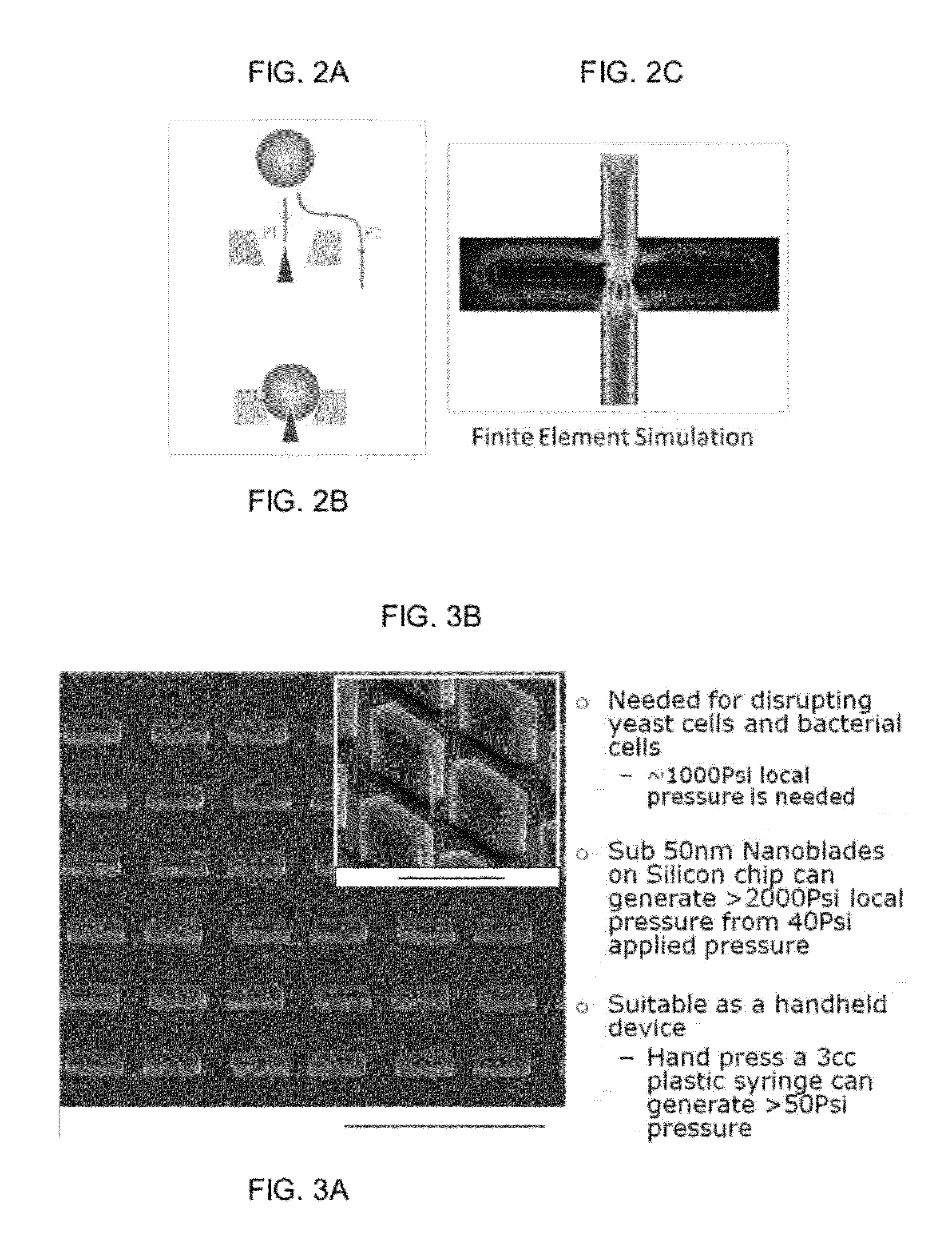 Handheld low pressure mechanical cell lysis device with single cell resolution