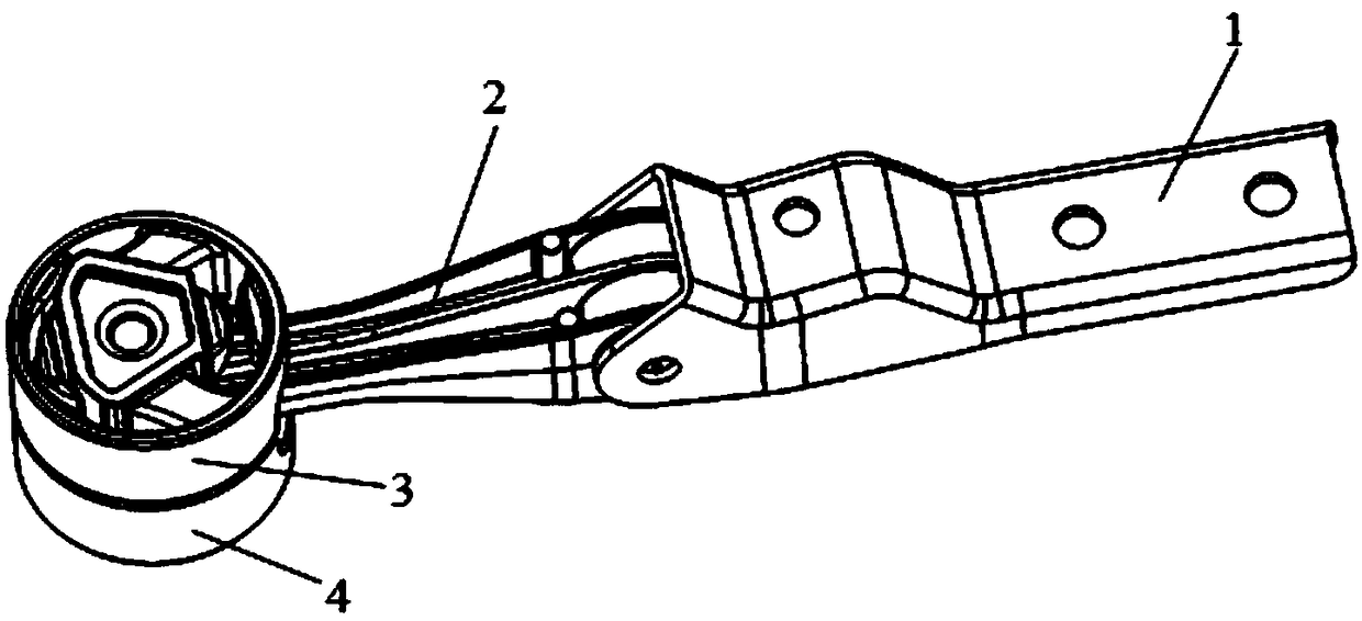 Rear suspension bracket and using method thereof