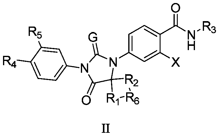 Diaryl hydantoin compound as androgen receptor antagonist and applications of diaryl hydantoin compound
