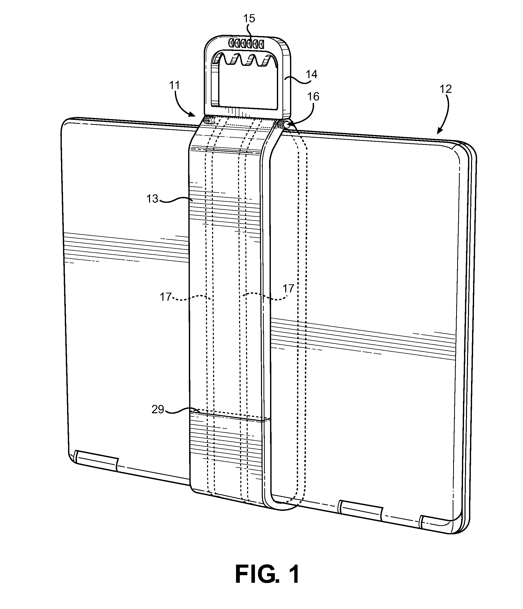 Portable Computer Carrying and Locking Device