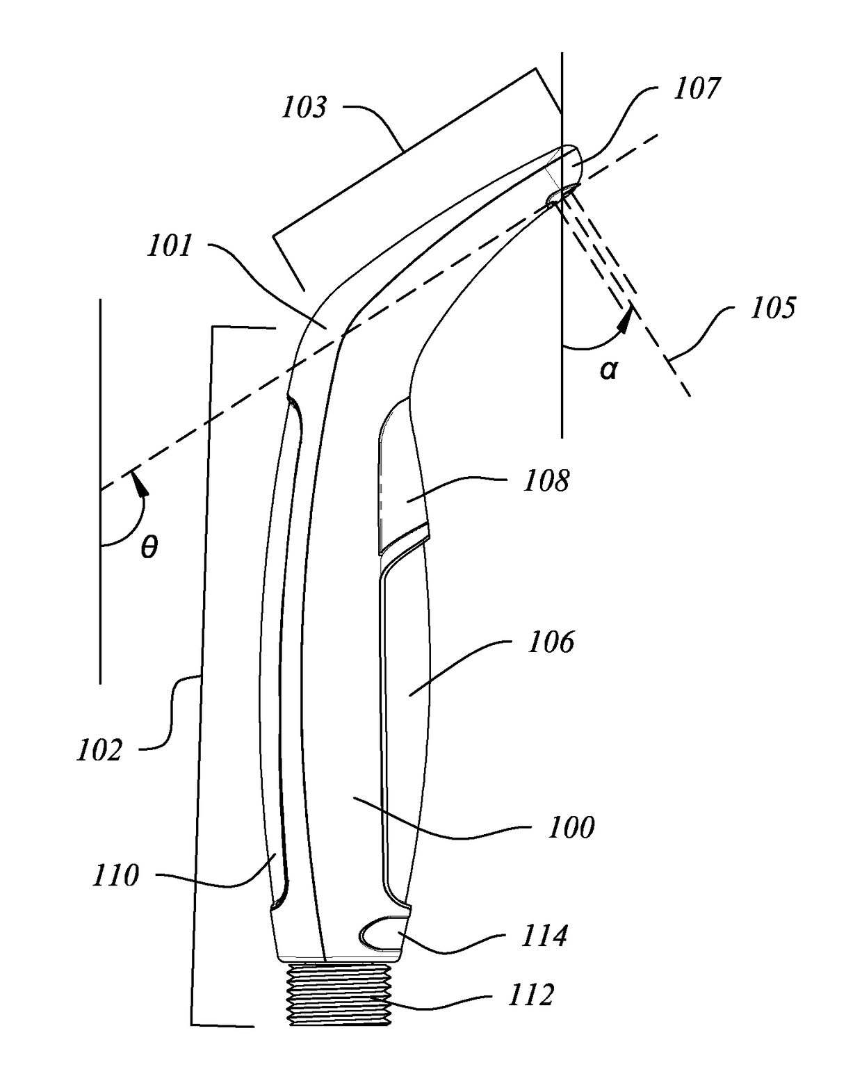 Handheld bidet