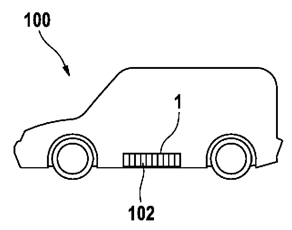 Battery cell comprising a cover plate fixed in a housing by bonding