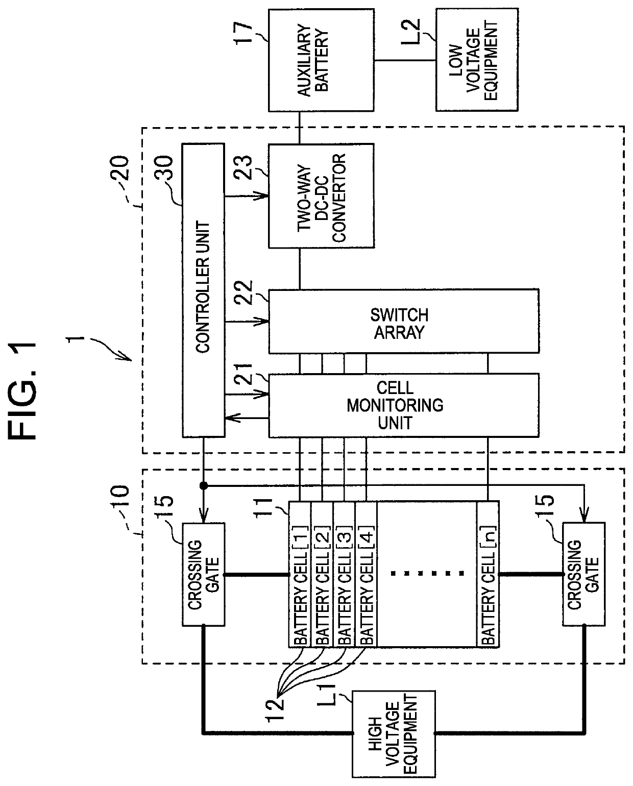 Charging rate leveling device and power supply system