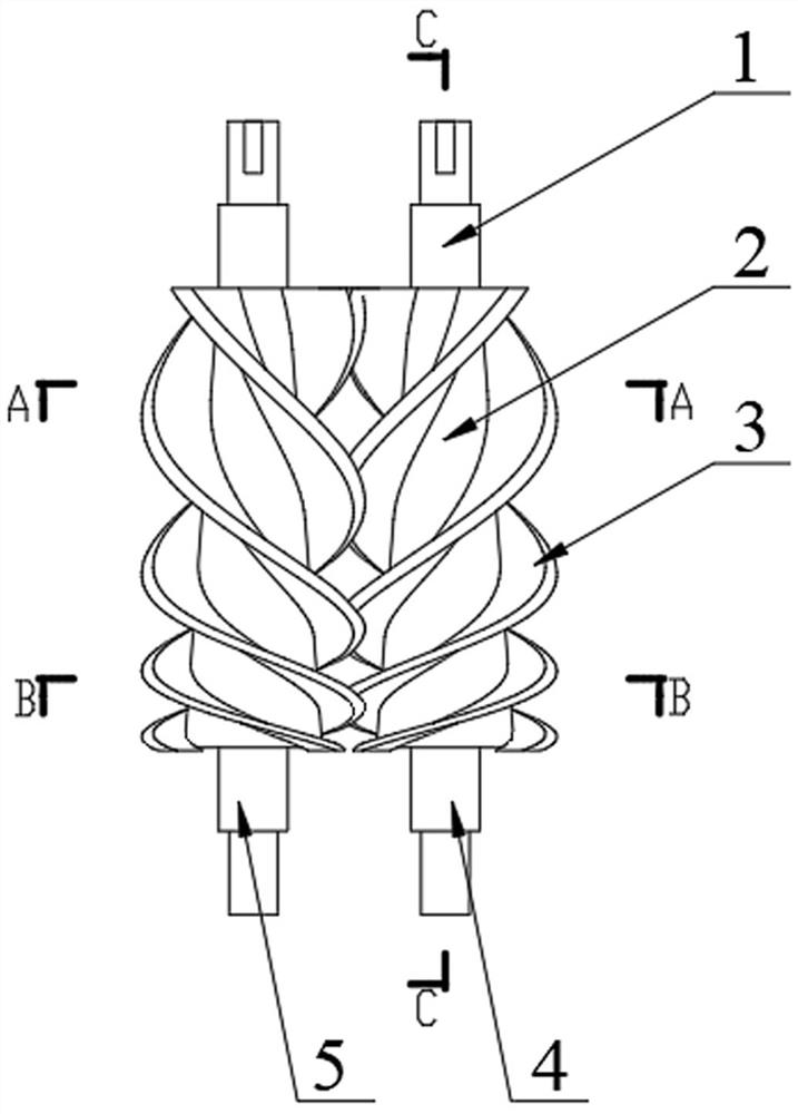 High-efficiency and low-noise refrigeration compressor rotor