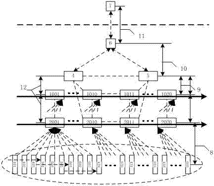 Data high-speed transmission system and method of wireless digital seismic detector
