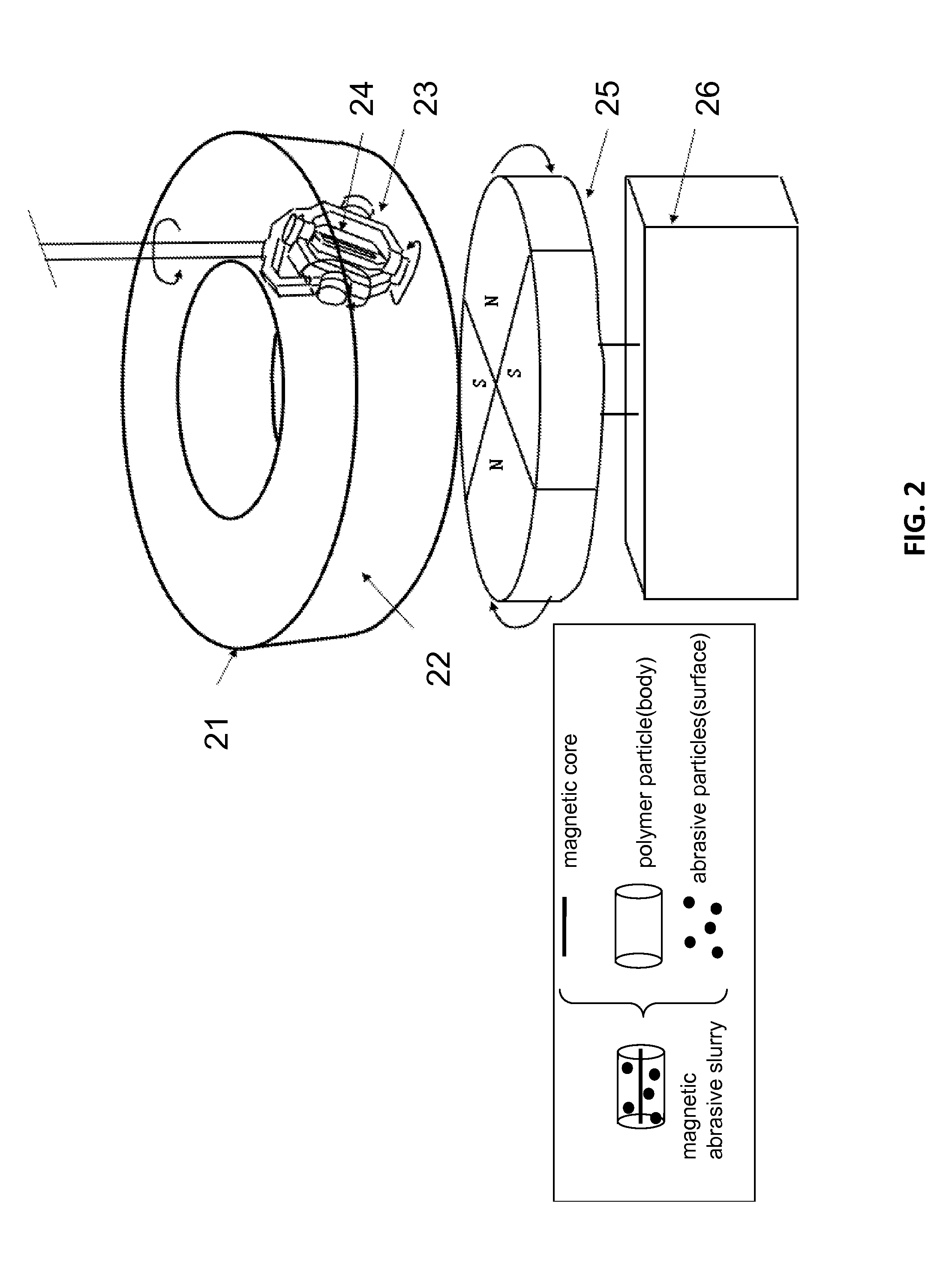 Automatic polishing device for surface finishing of complex-curved-profile parts