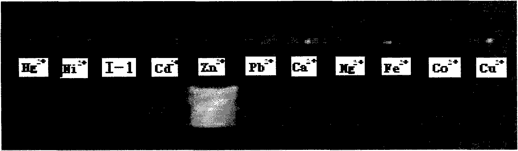 Fluorescent probe for selectively detecting zinc ions in cells, synthesizing method thereof and application thereof