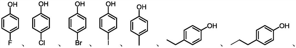 A kind of nitration method of aryl phenols or aryl ether derivatives