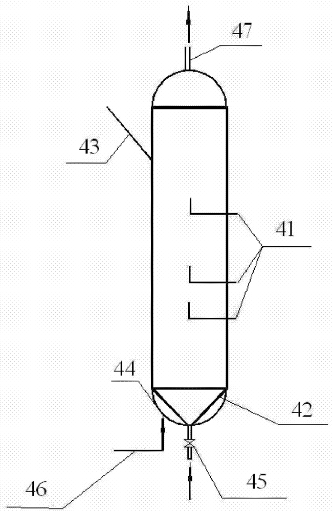 Jet pipe, fluidized bed reactor with jet pipe and coal catalyzing and gasifying method