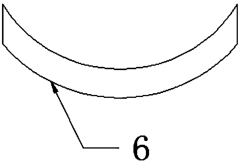 Textile fabric winding device