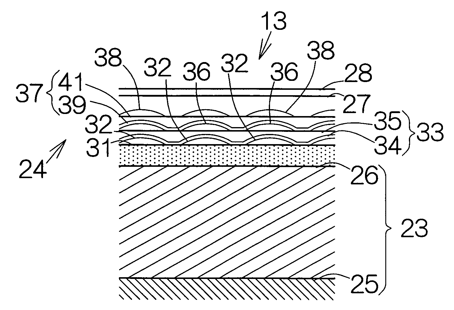 Polycrystalline structure film and method of making the same