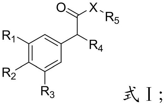 A compound containing α-substituted phenyl structure, its preparation method and disinfectant