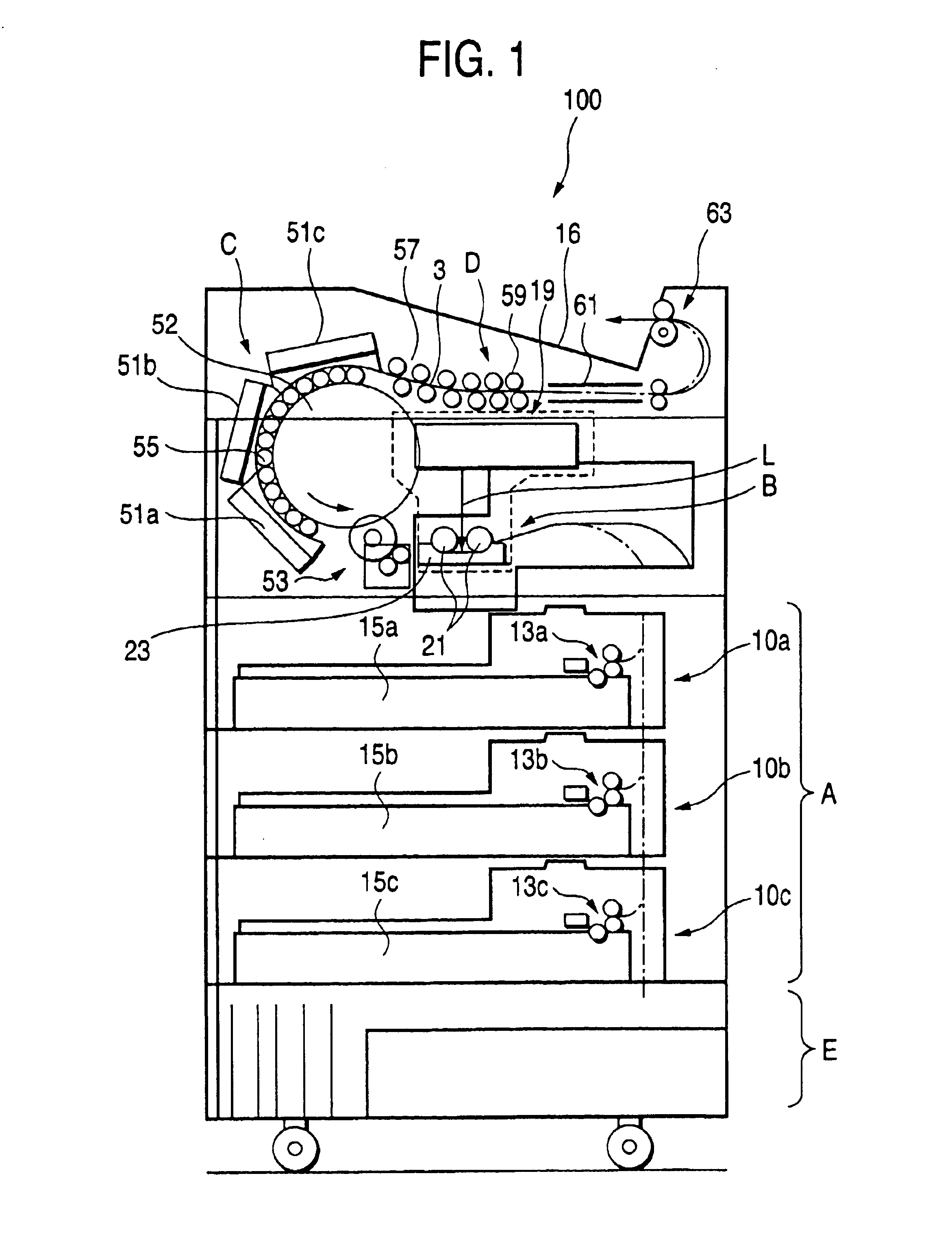 Shading correction method for heat development recording apparatus and heat development recording apparatus