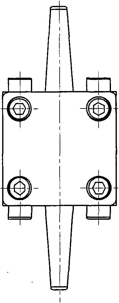 Tool for expanding adhesive thermal contraction pipe in cable