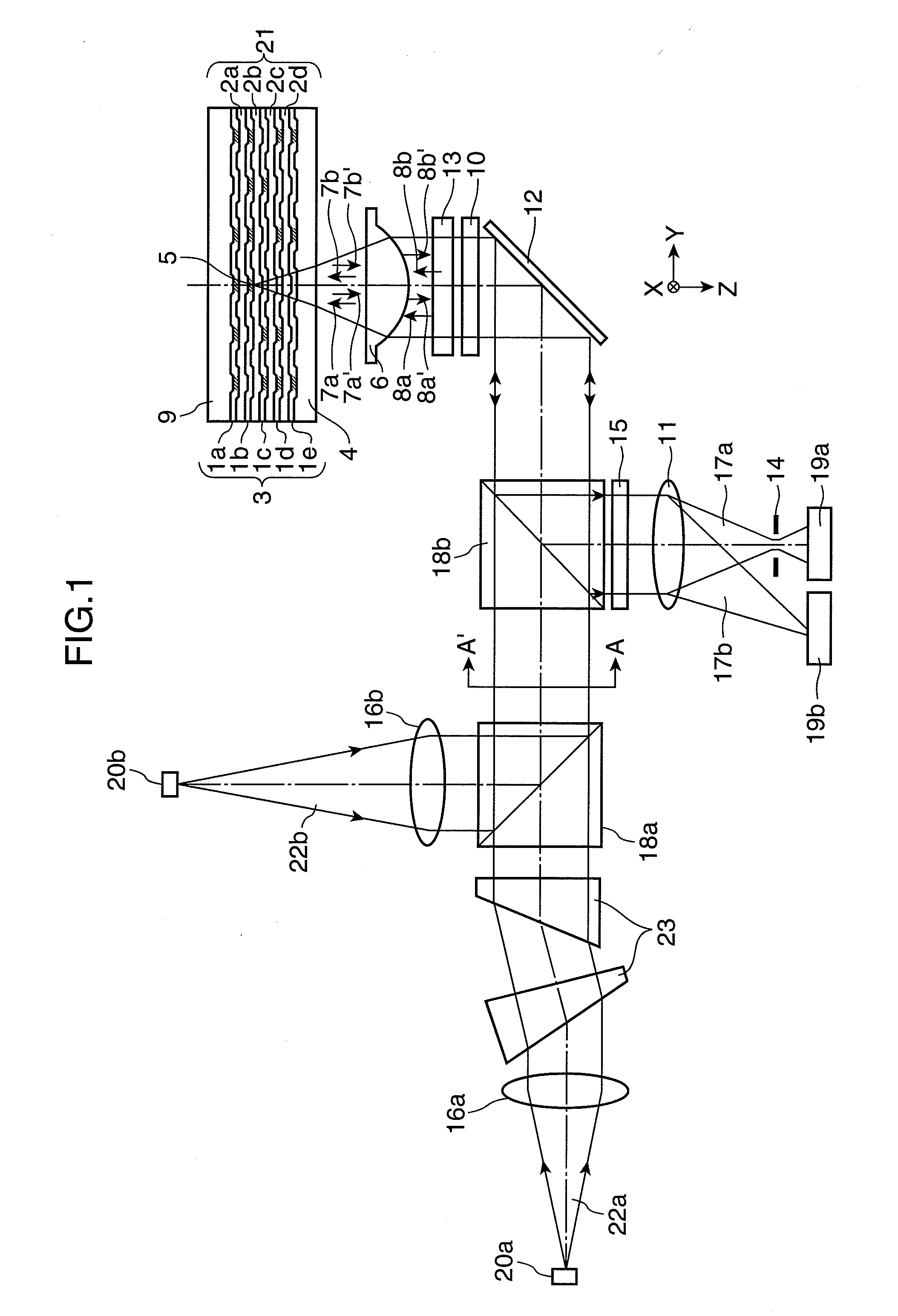 Optical information recording/reproducing device