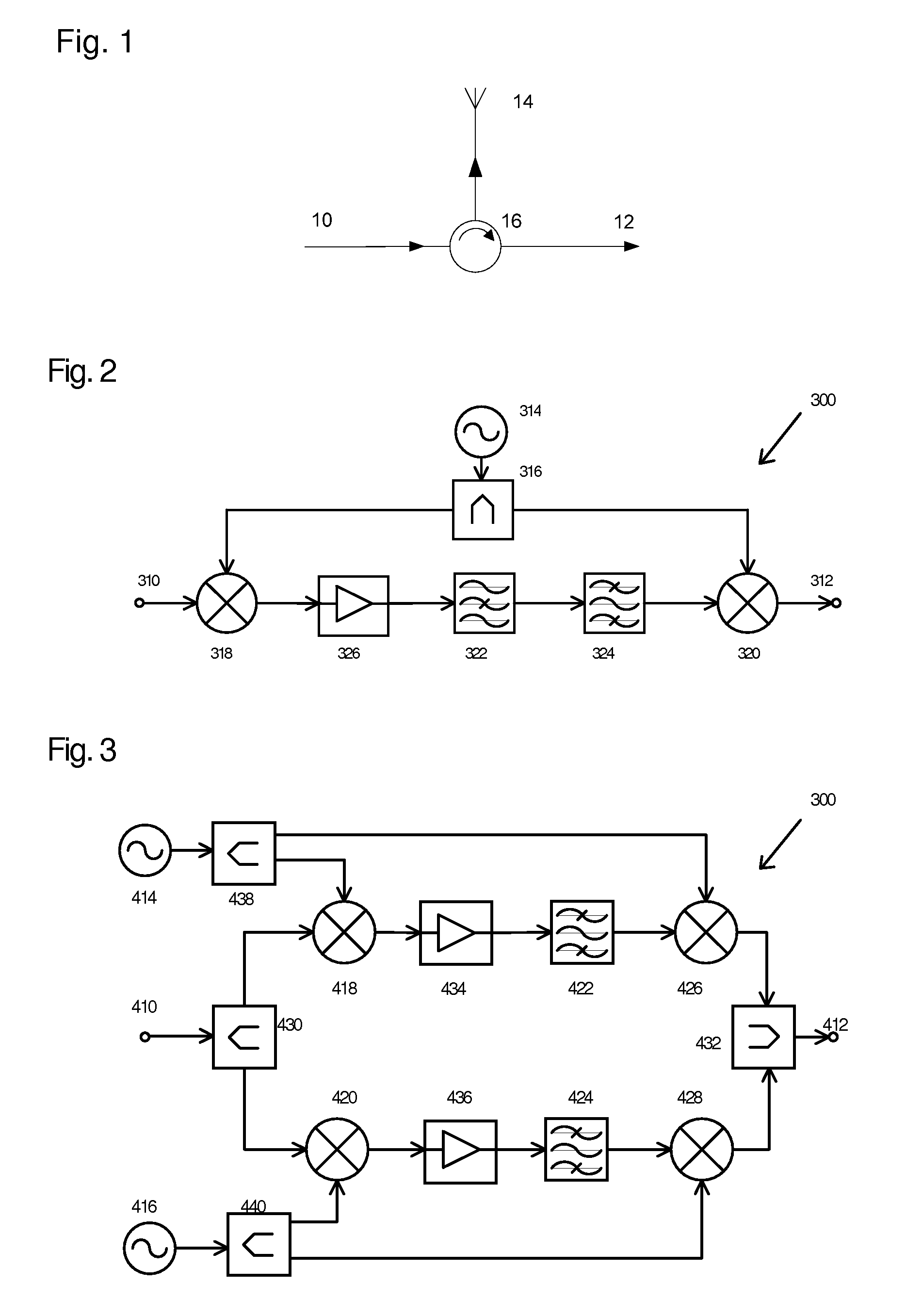 Adjustable circuit and RFID reader device