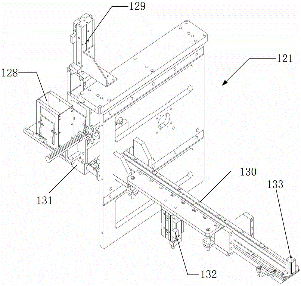 Automatic feeding and discharging mechanism of jig