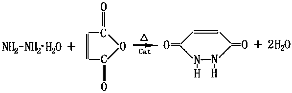 Preparation method of maleic hydrazide