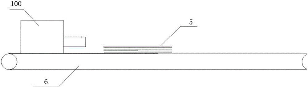 Control method integrating spreading and marking and control system