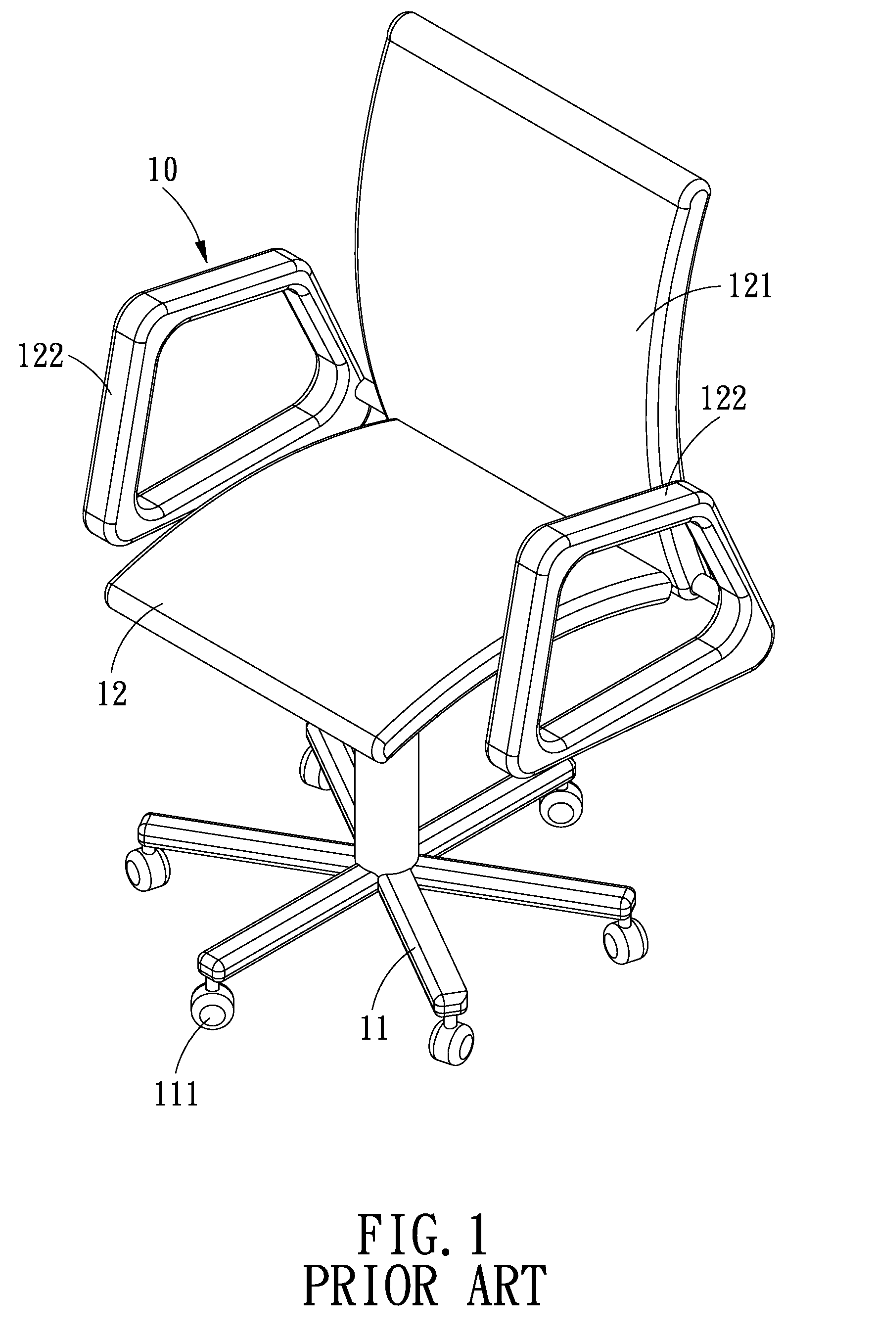 Chair with a hip-shaping seat