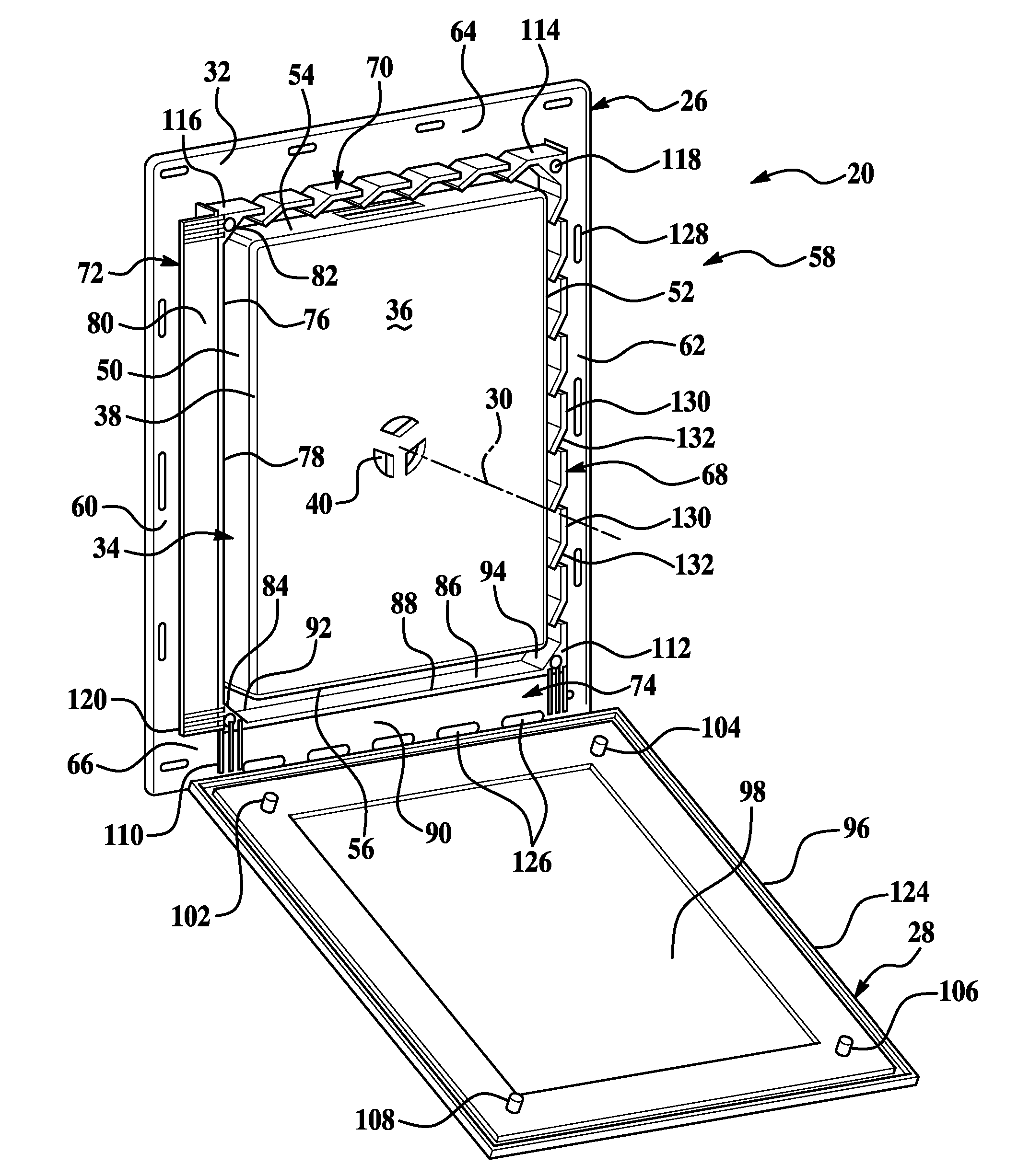 Bi-directional mounting bracket assembly for exterior siding