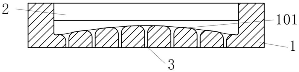 Porous die of extruder