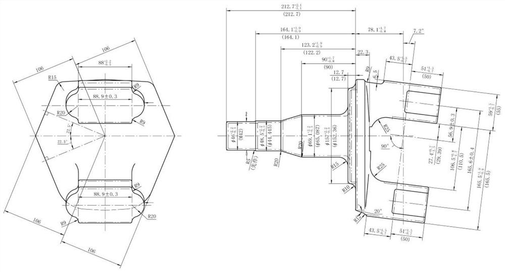 A Closed Near Net Shaping Technology and Die for Final Forging of Drum Steering Knuckle