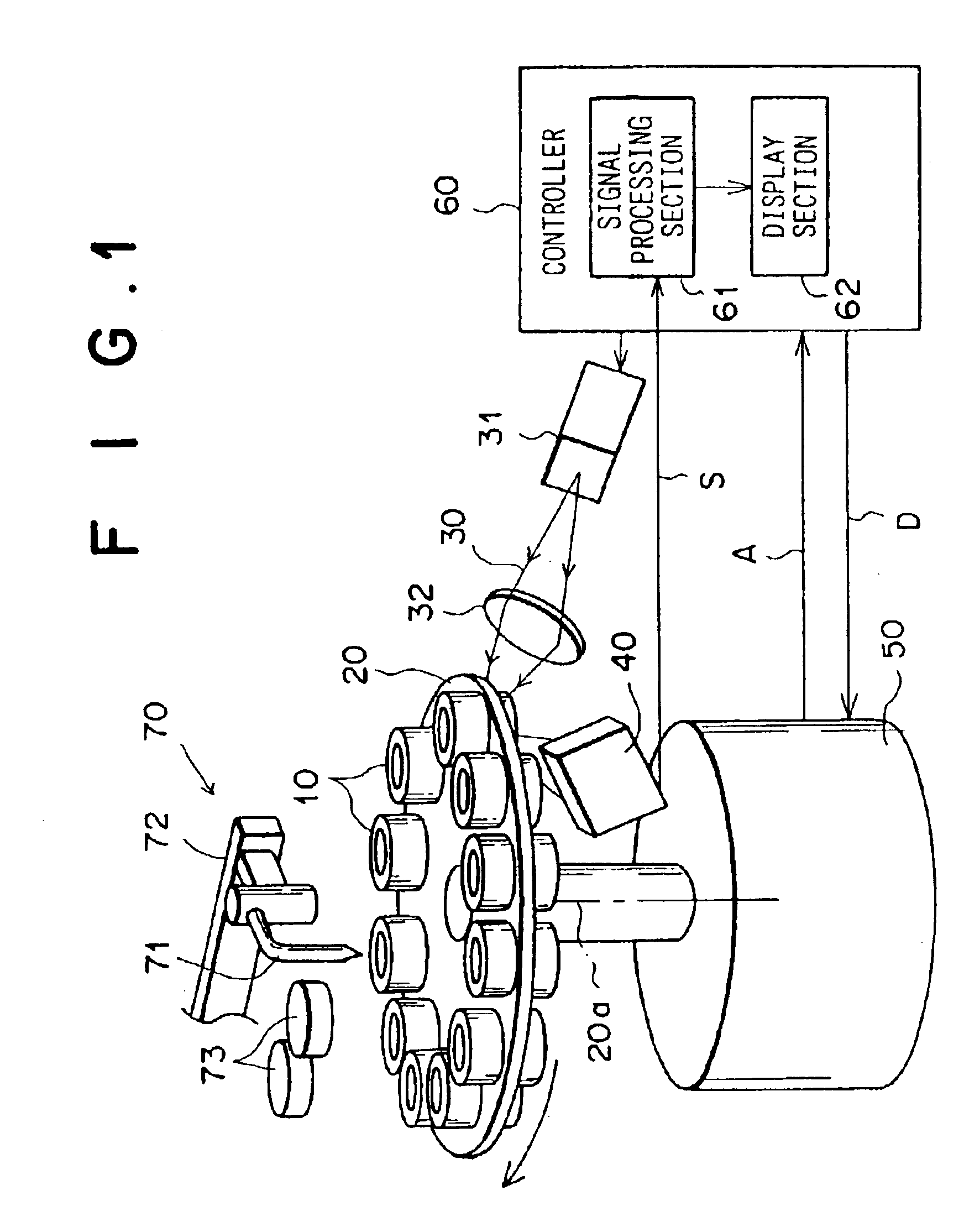 Measuring method and apparatus using attenuation in total reflection