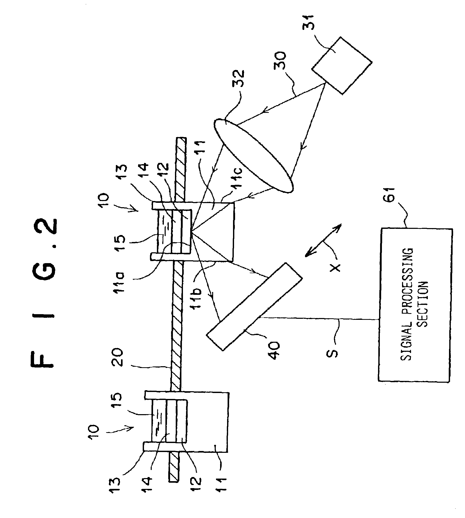 Measuring method and apparatus using attenuation in total reflection