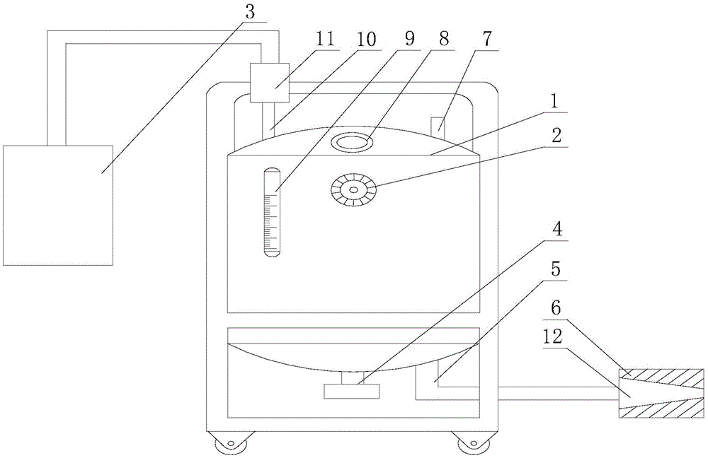 Use method of adhesive applying treatment mechanism for outer surface of wood plate