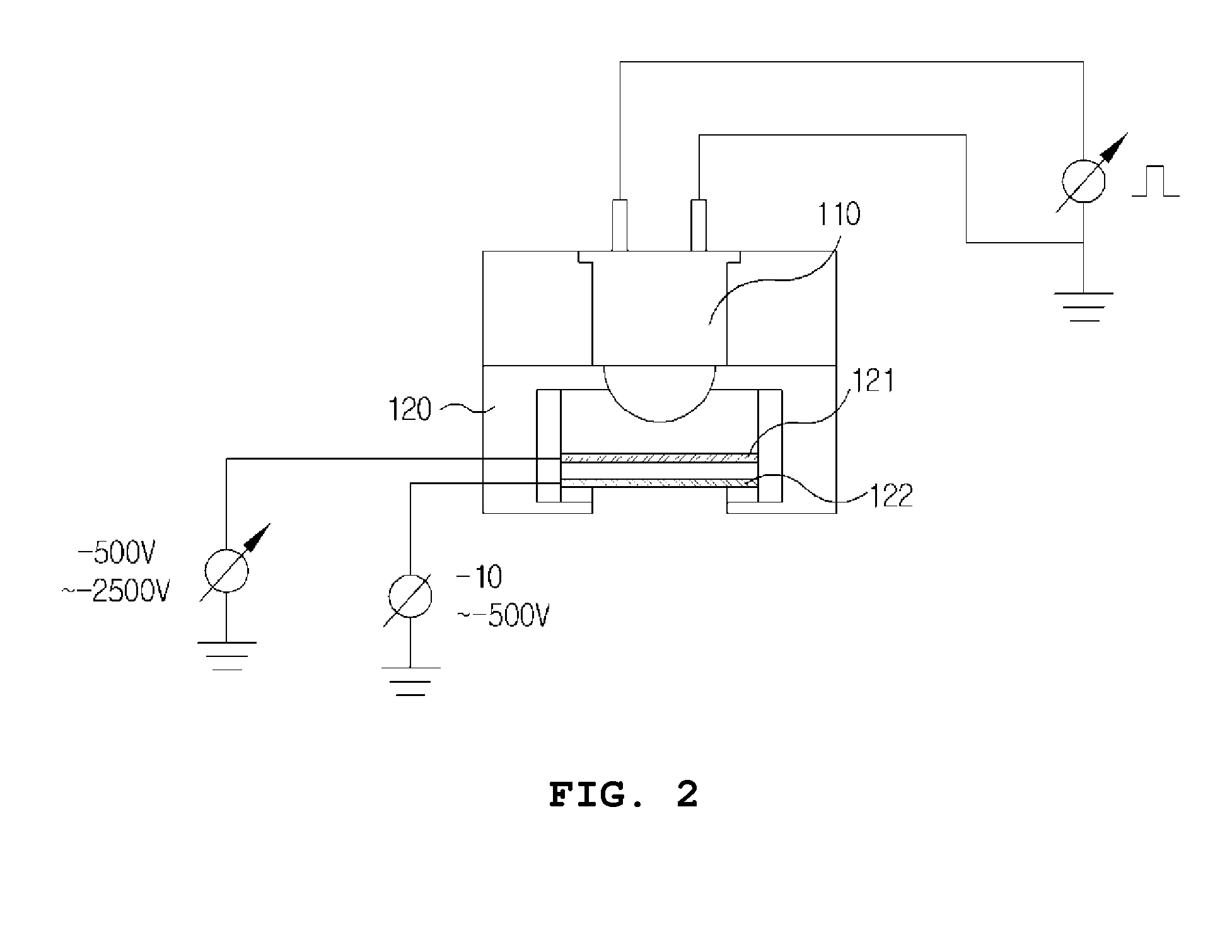 Ultraviolet diode and atomic mass analysis ionization source collecting device using ultraviolet diode and an MCP